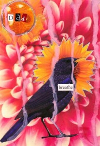Blooming and Breathing in the Face of Loss, mixed media