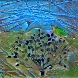 Coming to an Understanding, encaustic