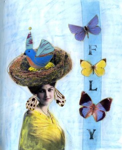 Fly, art journal