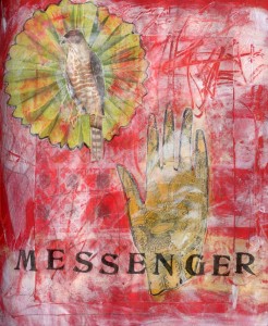 Messenger Hawk, art journal