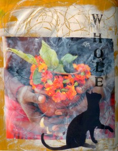 Mountie's Wholeness, art journal