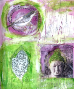 Seed of Wellness, art journal